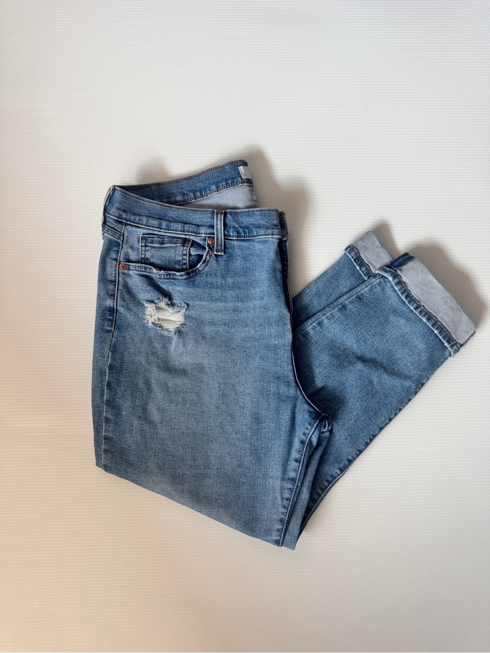 Denizen from Levi's Light Blue Boyfriend Womens Jeans